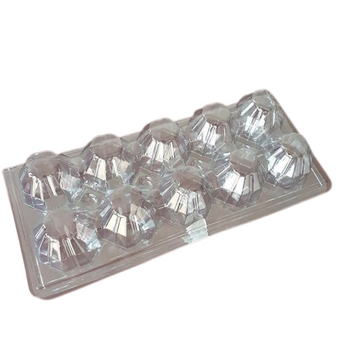 [50pcs] Mika Telur isi 10 Bening | Box Mika Telur isi 10