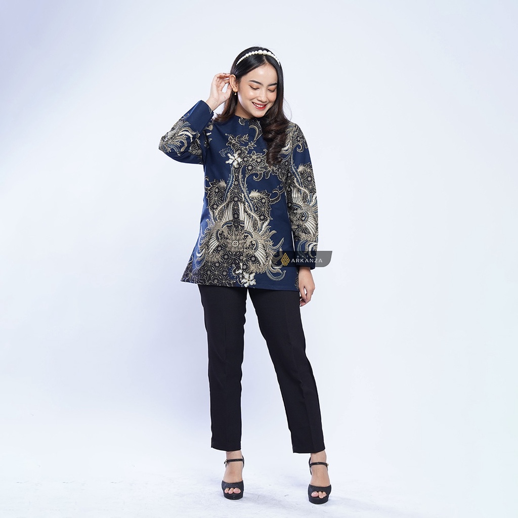 BLOUSE  NARESWARA NAVY