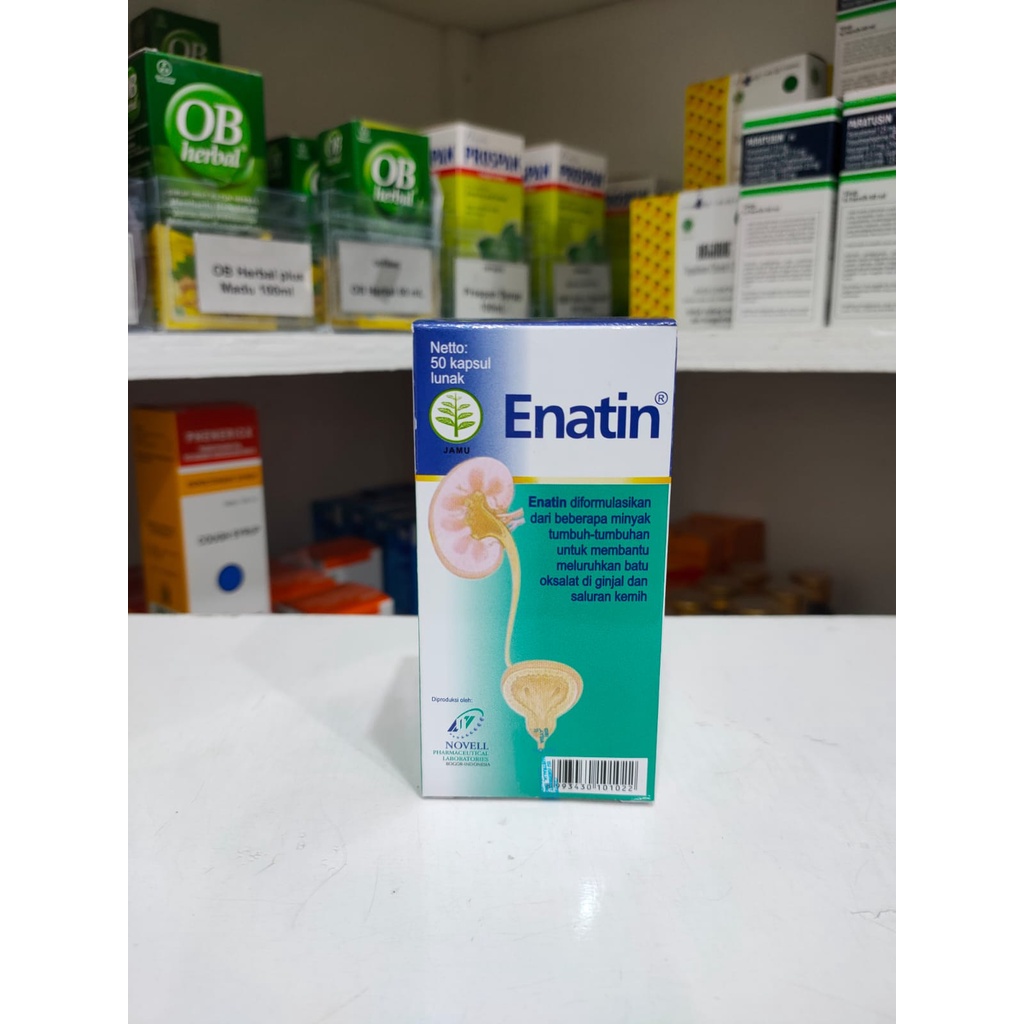 Enatin Botol Isi 30 Kapsul Obat Original