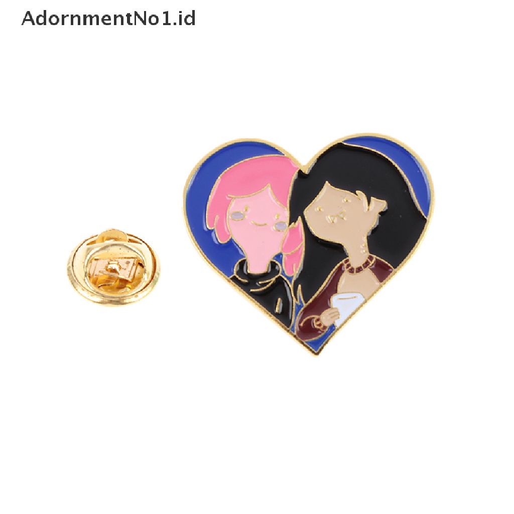 [AdornmentNo1] Pin Bros Princess Bubblegum Dan Marceline Pride Aksesoris Fashion [ID]