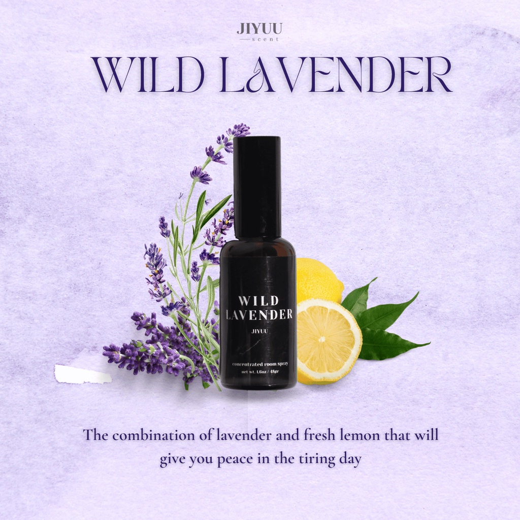 Wild Lavender Jiyuu Scent Concentrated Room Spray