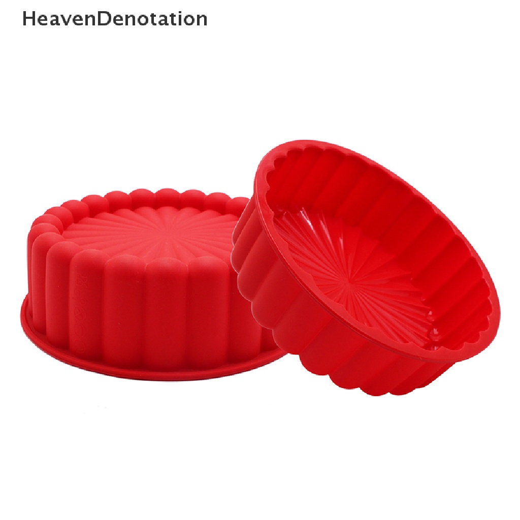 [HeavenDenotation] Charlotte Silicone Baking Pan 8 Inch Molds for Cheese Cake Bread Baking Pan HDV