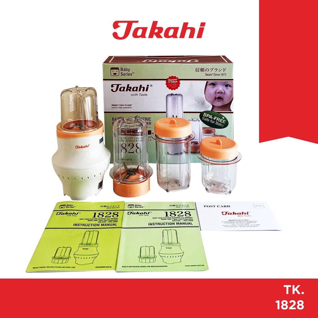 Takahi Baby Food Electrical Blender TK1828