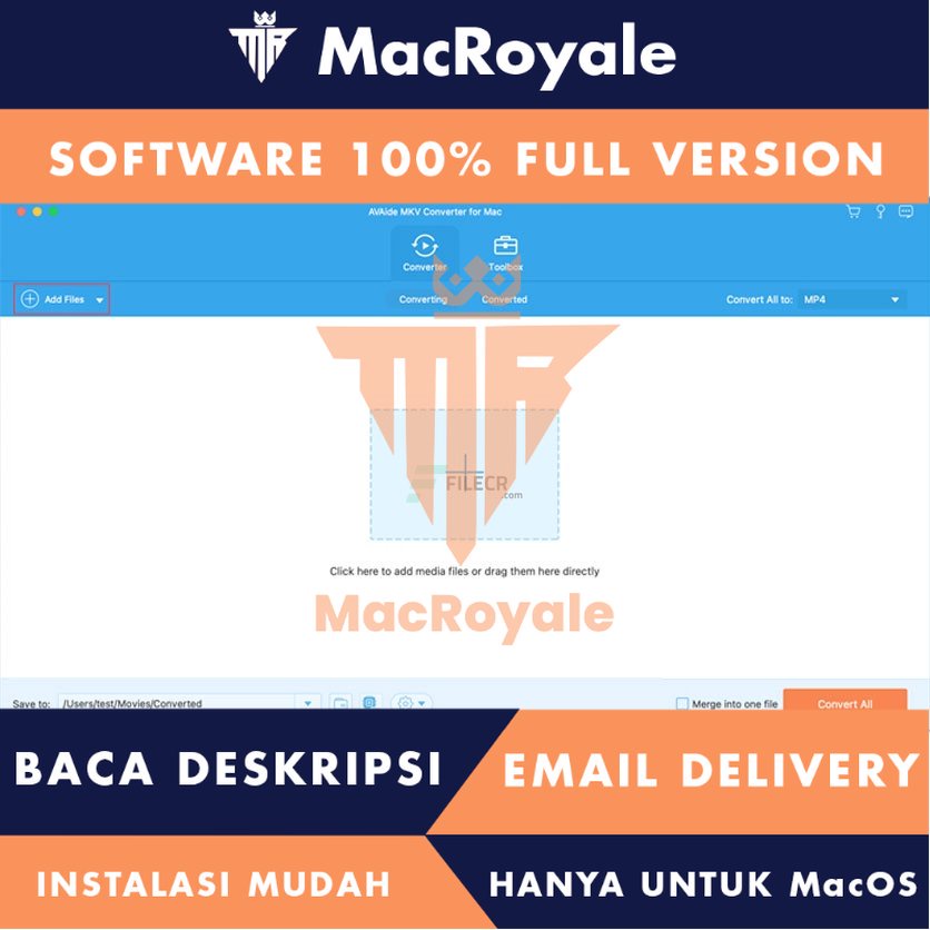 [MacOS] AVAide MKV Converter for Mac Full Version Lifetime Full Garansi