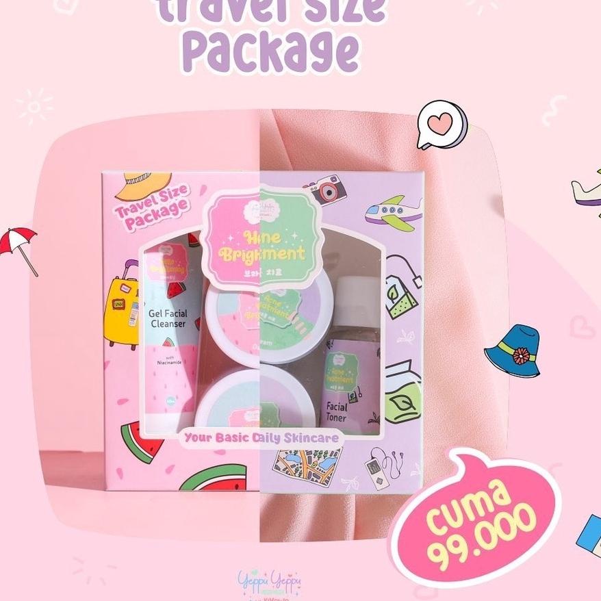 HDR534 (READY STOK) YEPPU YEPPU BY KIYOWO SKINCARE TRAVEL SIZE SKINCARE YEPPU YEPPU BY KIYOWO BPOM |