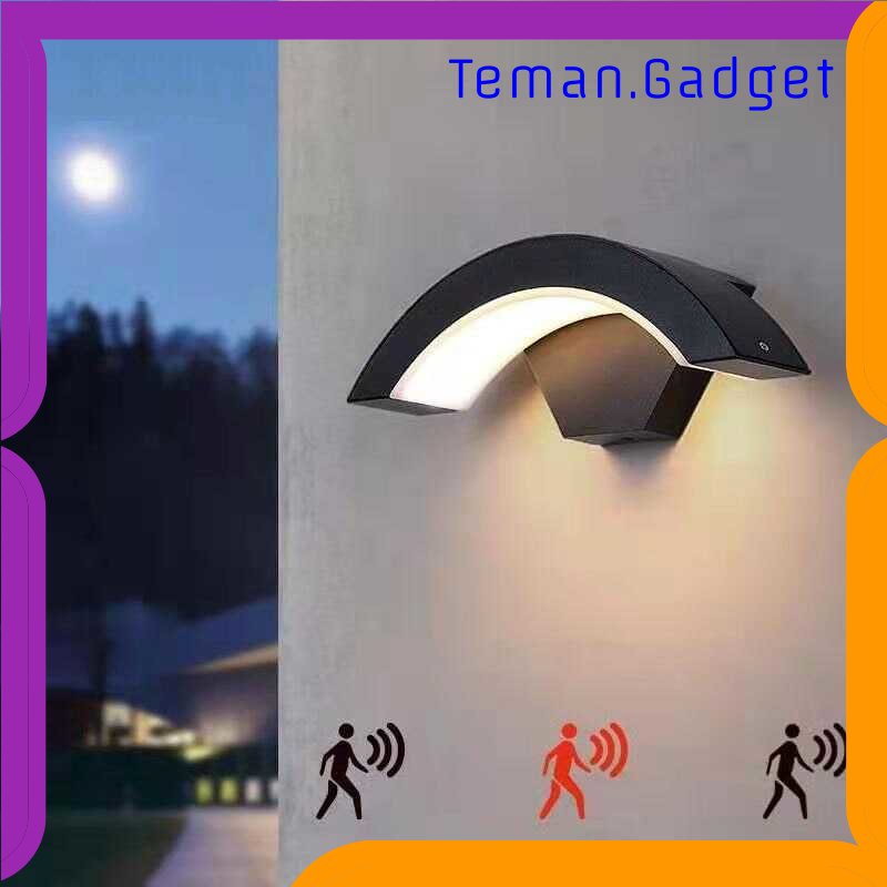 TG-LMP PDQ Lampu Dinding Hias Outdoor Motion Sensor Waterproof Cool White 15W - 3120