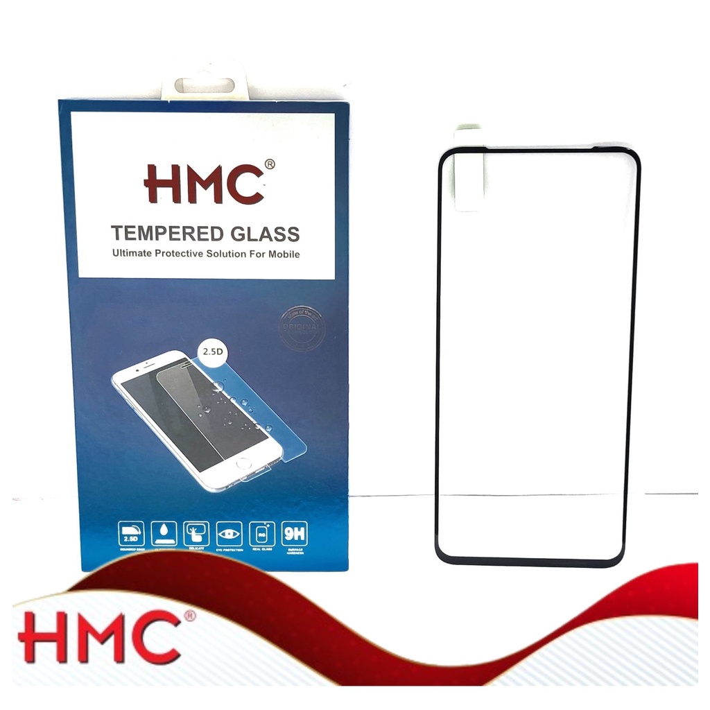 HMC Official Store - Oppo A53 HMC Tempered Glass Full Glue Premium