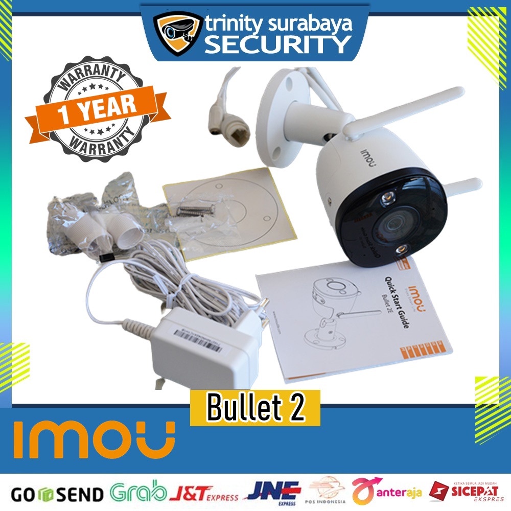 IP Wifi Camera Outdoor Imou Bullet 2 Trinity