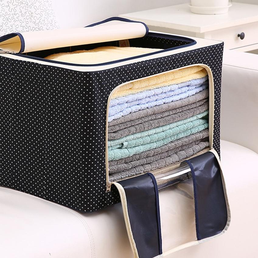 ♣ Homedoki Storage Box Organizer Besar Tempat Penyimpanan Serbaguna Box Serbaguna Storage Serbaguna 