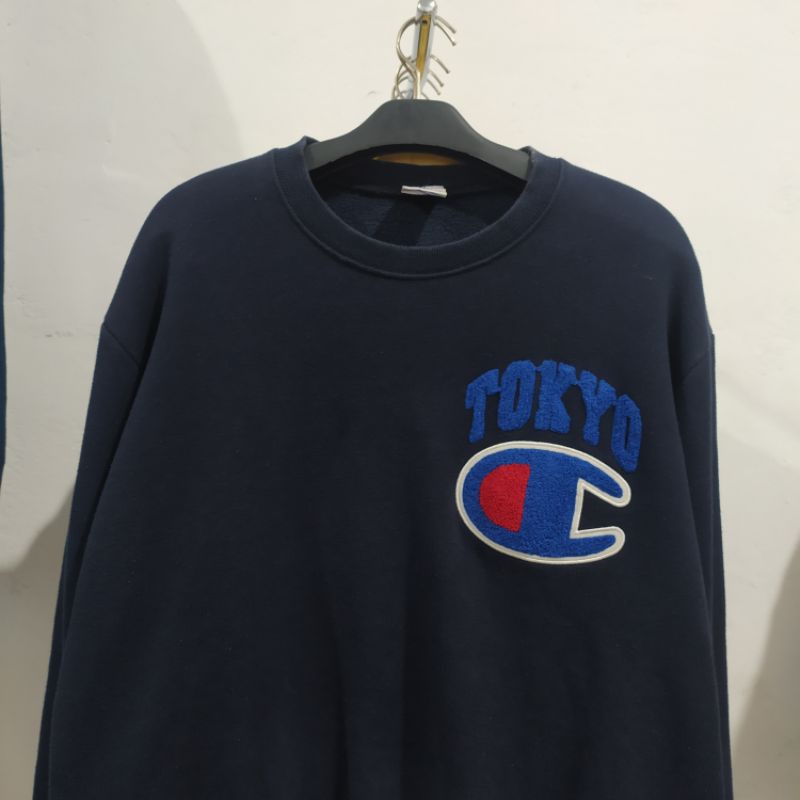 Crewneck Champion Big Logo bordir