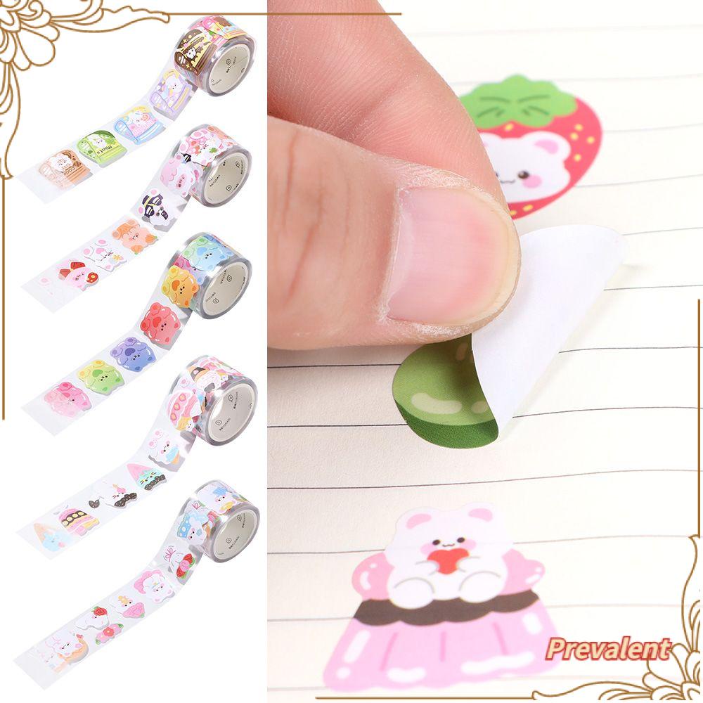 Preva Animal Tape Tearable DIY Kawaii Stiker Scrapbooking Dekoratif