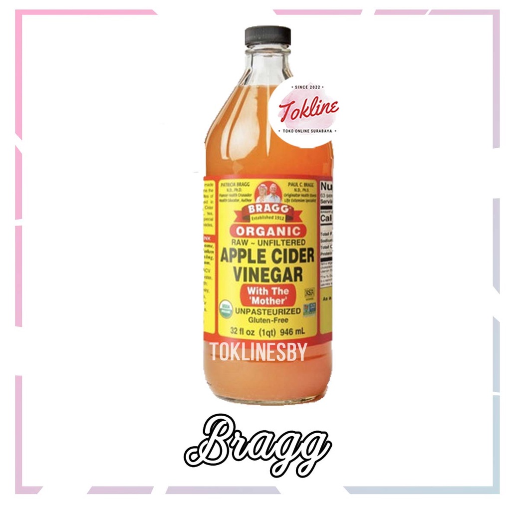 

BRAGG Apple Cider Vinegar Cuka Apel 946ml 32Oz