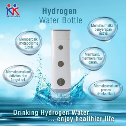 KK Botol Hydrogen | Botol Hidrogen KK Indonesia Original