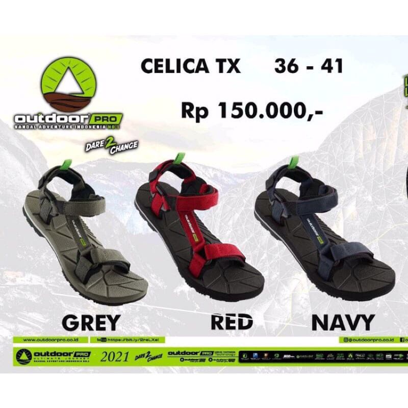 SANDAL OUTDOOR PRO CELICA TX | OUTDOOR PRO SANDAL GUNUNG
