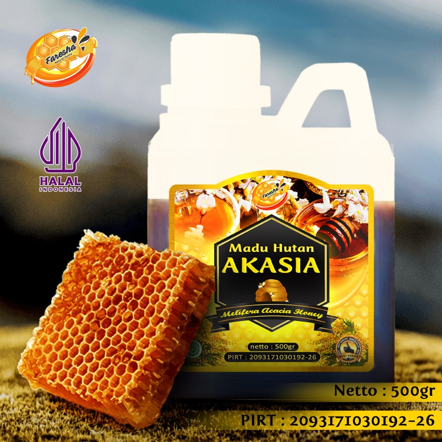 

Terlaris Madu hutan akasia faresha 500gram