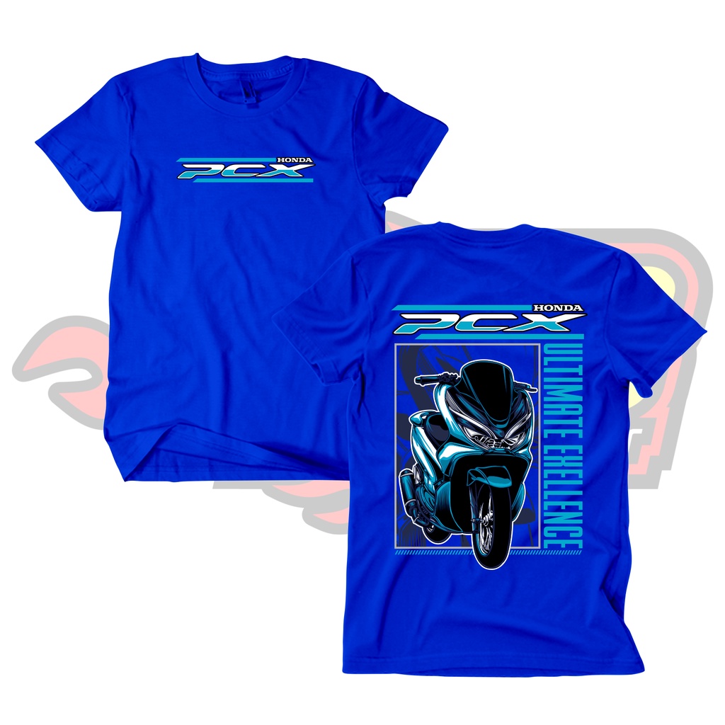 Baju Kaos Distro PCX Ultimate Racing Katun Combed