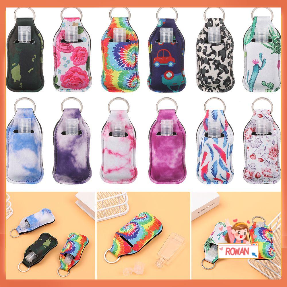 R-flower Hand Sanitizer Dengan Gantungan Kunci Carrier Sub-Botol Flip-Top Reusable Bottles Travel Bottle