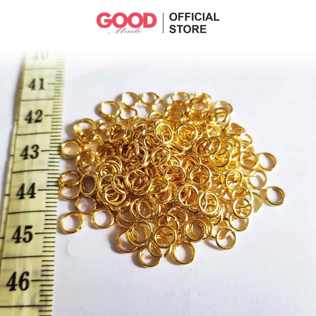 GOOD MADE - Ring Sambung / Ring Besi | Ring O Kecil Pengait Bahan Aksesoris | Kerajinan Bahan Craft DIY | COD