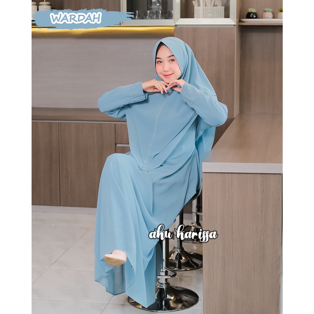 Gamis Terbaru Aku Karissa Radiyah Set Syari