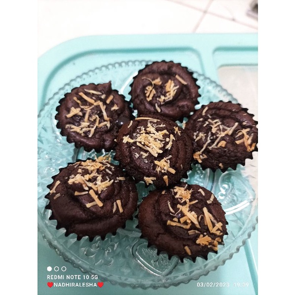 

Brownies panggang cup