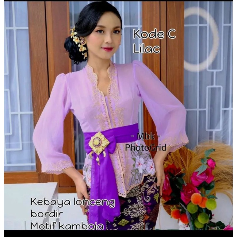 kebaya bordir jadi kamoja