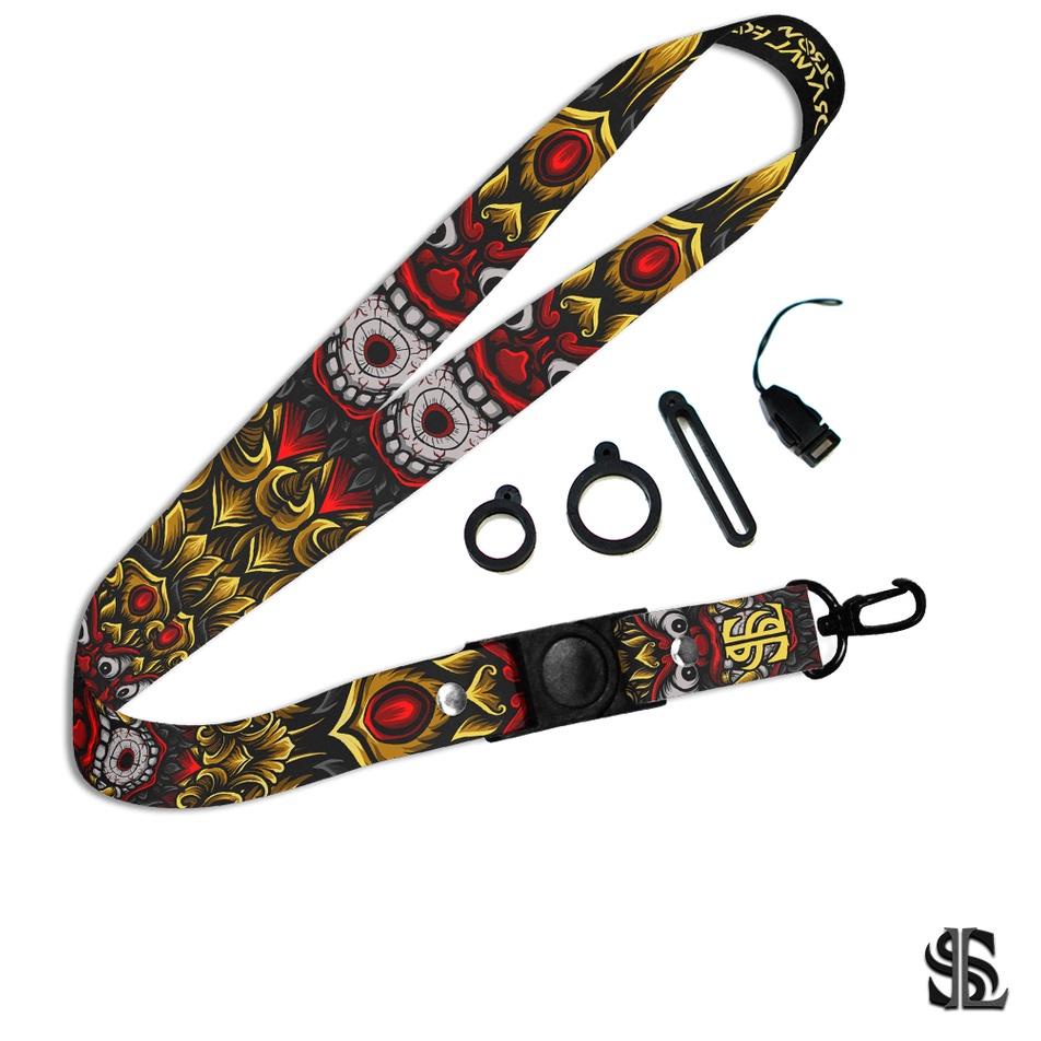 

Langsung Beli SL Premium lanyard motif Barong - Barong Series BRG-04