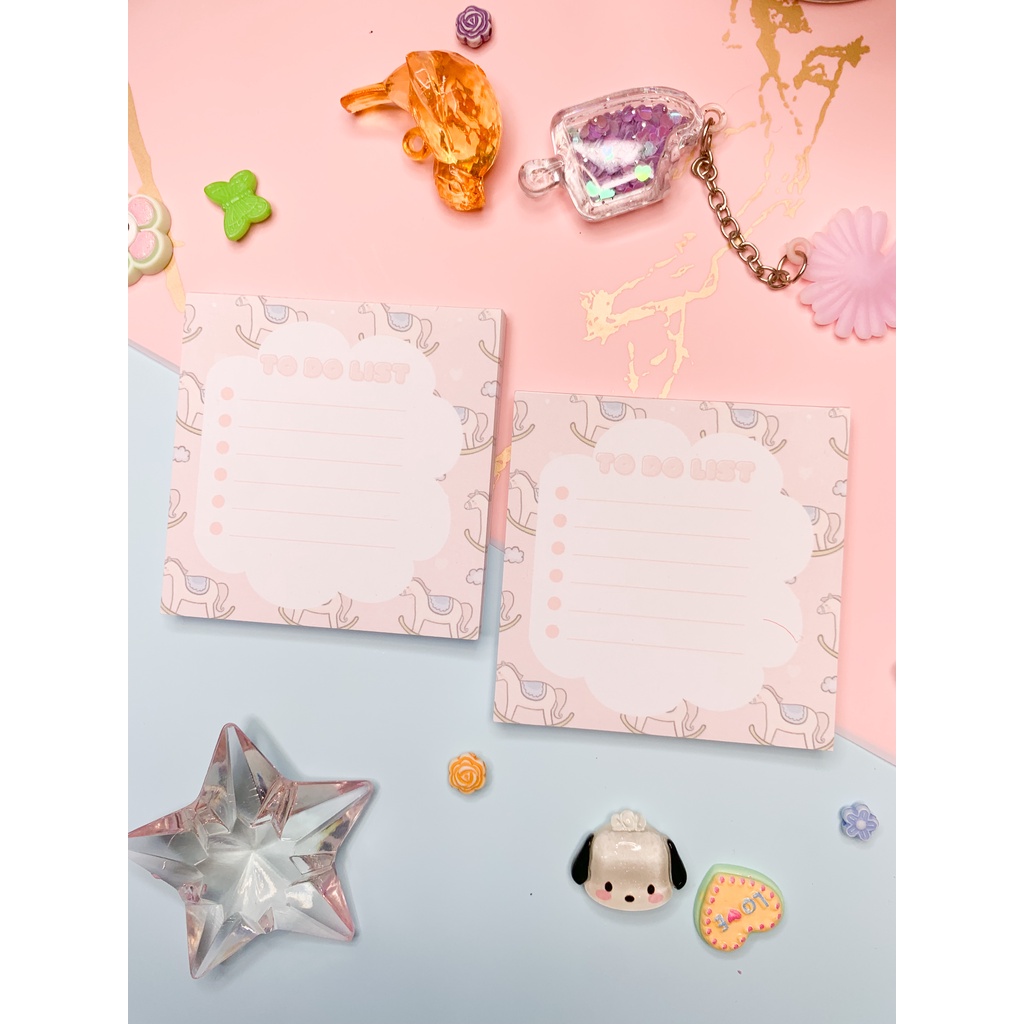 【GOGOMART】Kertas Memo Memopad Memo Notepad / Memo Catatan Bukan Sticky Notes Tempel - MM022