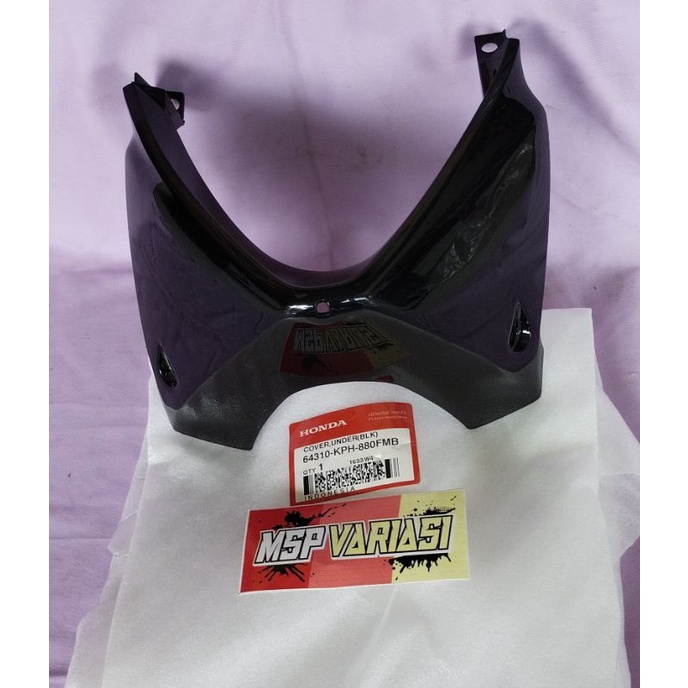 64310 KPH 880FMB Cover Under Tebeng Lumpur HITAM / Sambungan Sayap Bawah / Cover Mesin Kharisma Orig