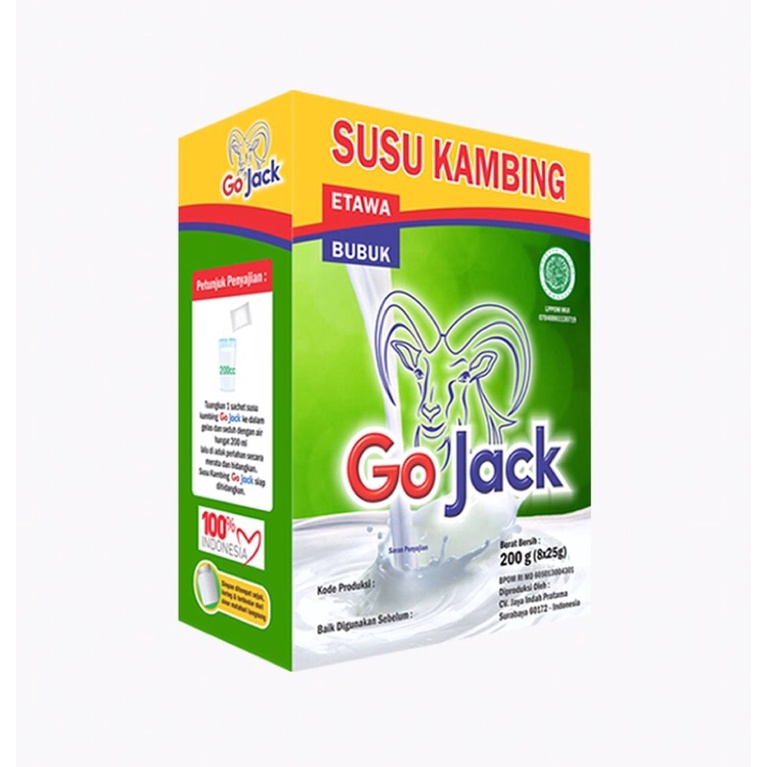 

susu kambing go jack ori 8x25gr