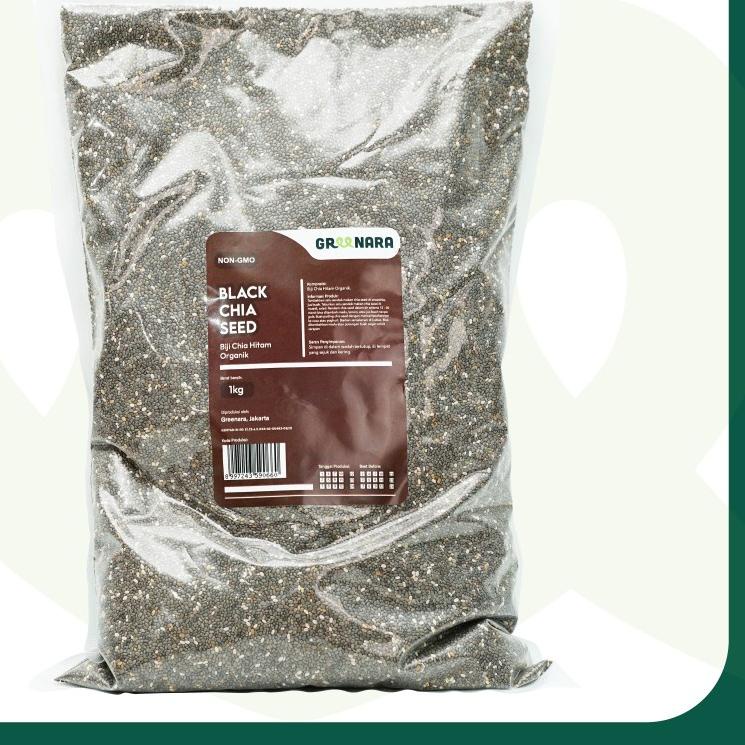 

➩ Organic Black Chia Seed 1Kg / Chiaseed Hitam Organik ✽