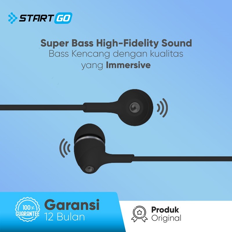 StartGo Earphone E1 headset super bass