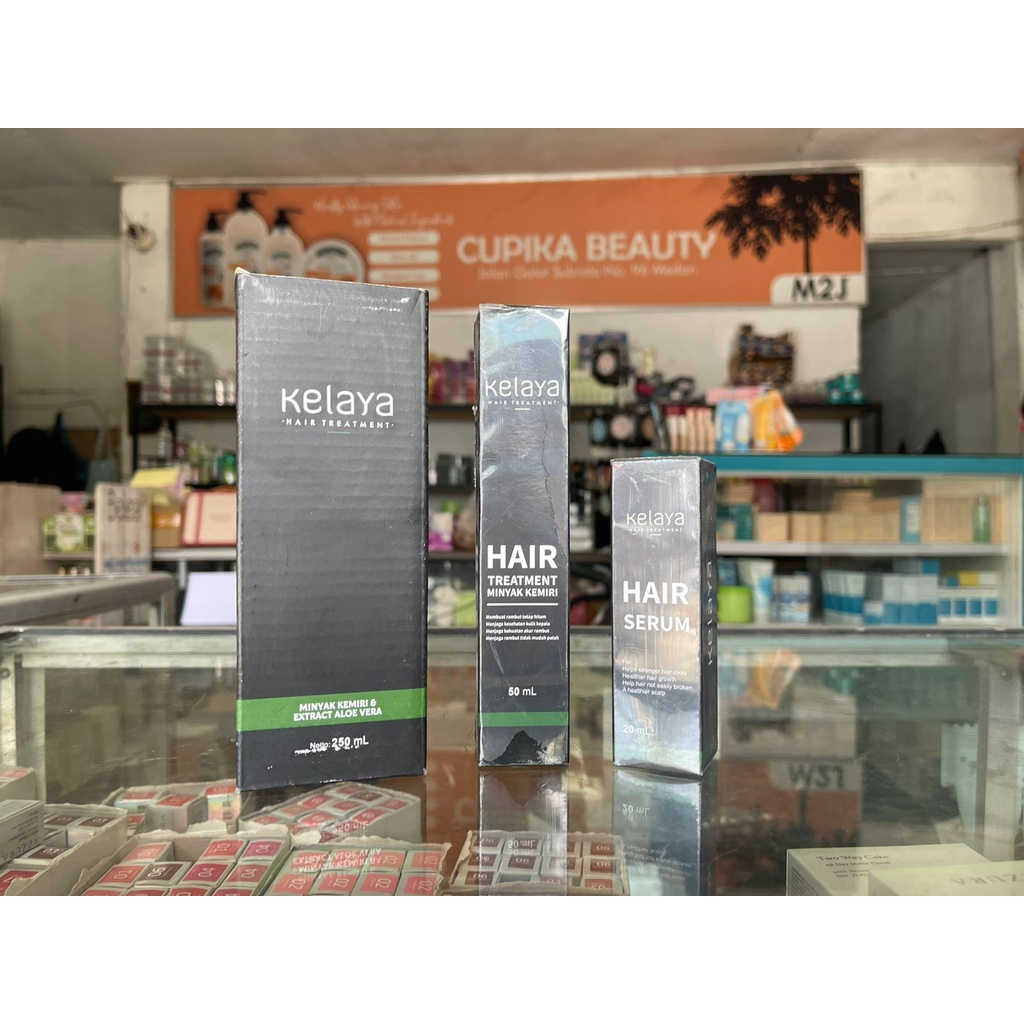 ALL SERIES KELAYA SHAMPO // KELAYA HAIR TREATMENT KEMIRI // KELAYA HAIR SERUM