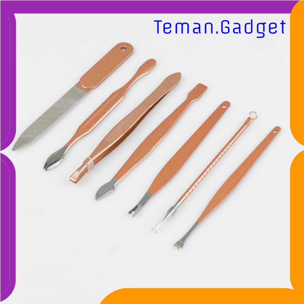 TG - PRW Gunting Kuku Nail Art Set Manicure Pedicure 12 PCS - CT02