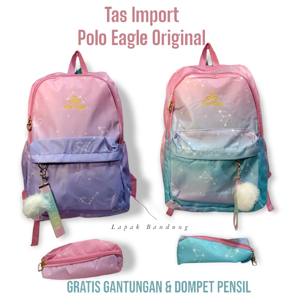 Tas Anak Prempuan - Import Korea Polo Eagle 1690 Original