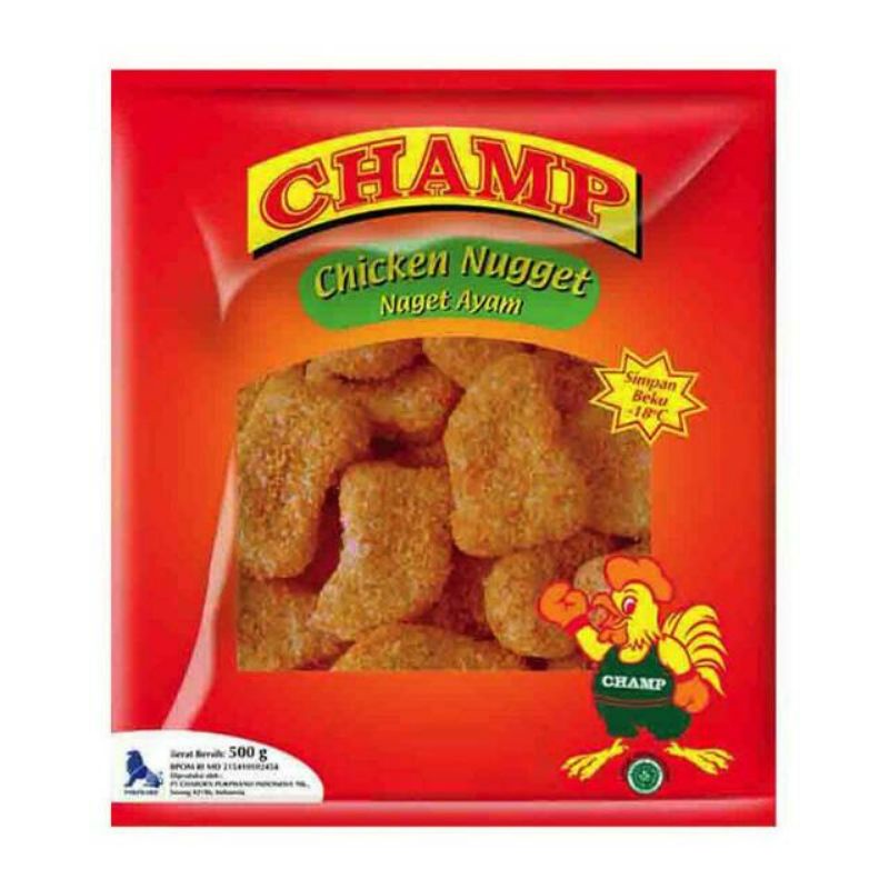 

Champ Chicken Nugget 250gr & 500gr