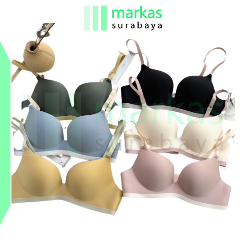 MARKAS BRA555 Bra Push Up Invisible Bra Dalam Wanita