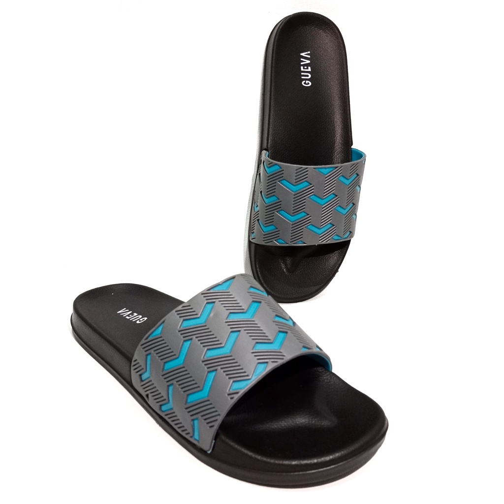 Sandal Slop Pria Wanita Slip On Slide Selop Karet Anti Licin Ringan Original Premium - Sandal Santai - Sandal Pria Dewasa