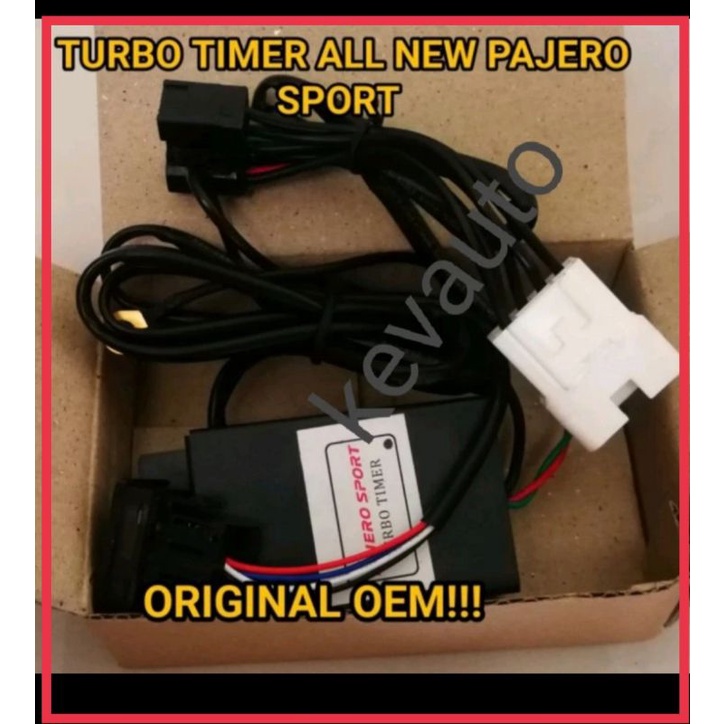 turbo timer  Pajero sport turbo timer all new pajero