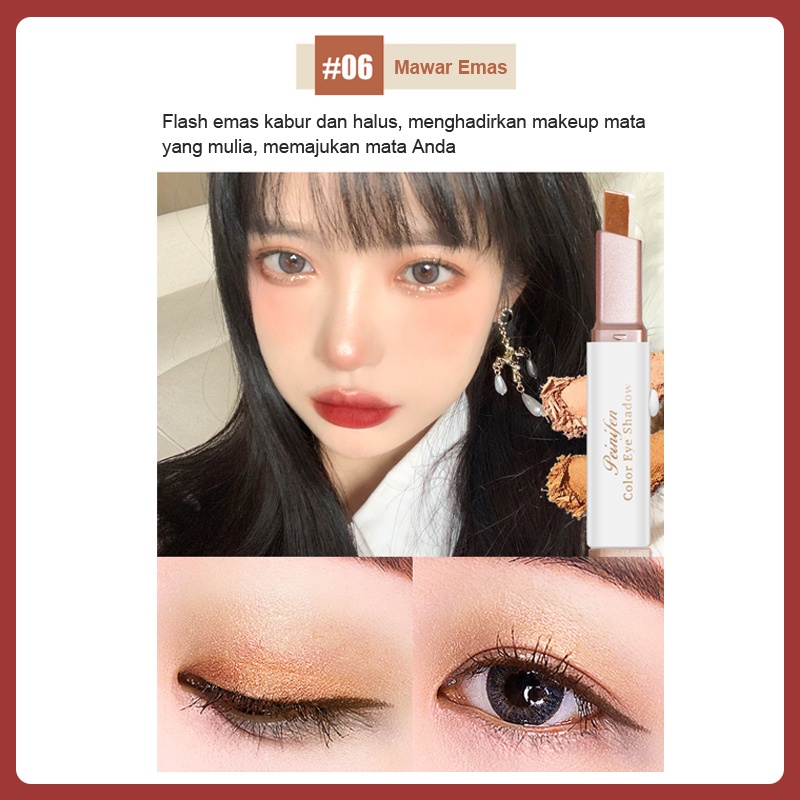 Ready Stock YZS eyeshadow Velvet Gradient Duo Kosmetik Rias Mata Berkualitas Tinggi Eyeshadow