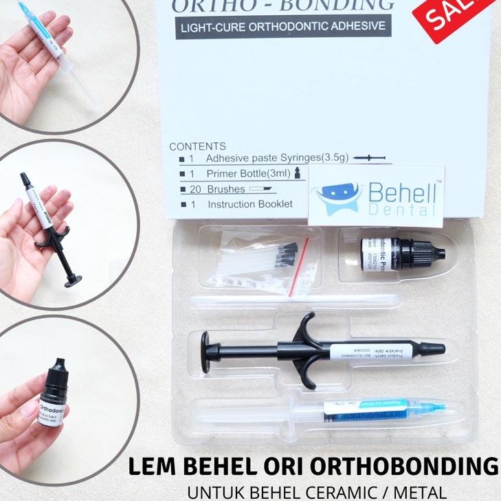Special ORI LEM BEHEL METAL CERAMIC ORTHOBONDING LIGHT CURE / ORTHO BONDING LASER U/ BRACKET MIRIP T