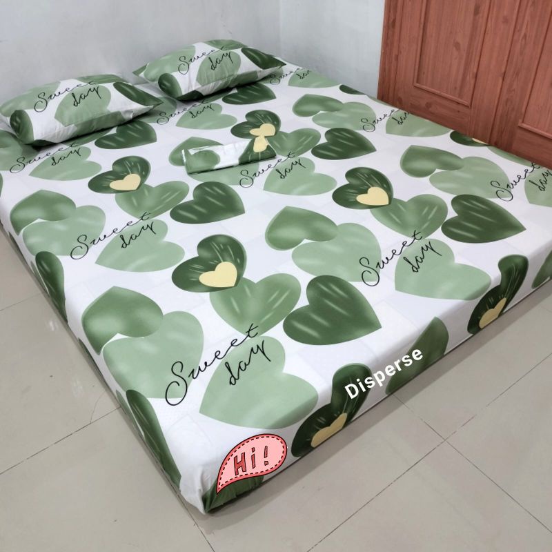 Sprei Home Made T30/motif kekinian ukuran 160x200_180x200/Sprei aesthetik