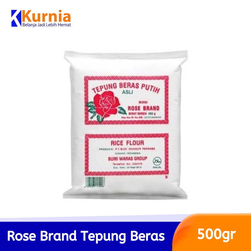 

Rose Brand Tepung Beras / Tepung Ketan 500gr