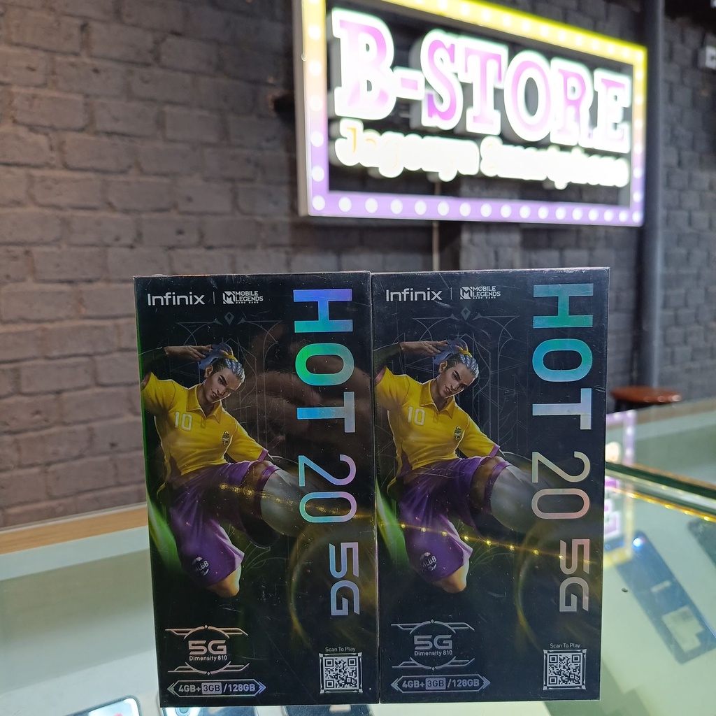 INFINIX HOT 20 5G  - RAM 4/128GB - NEW BNIB - GARANSI RESMI - COD JKT