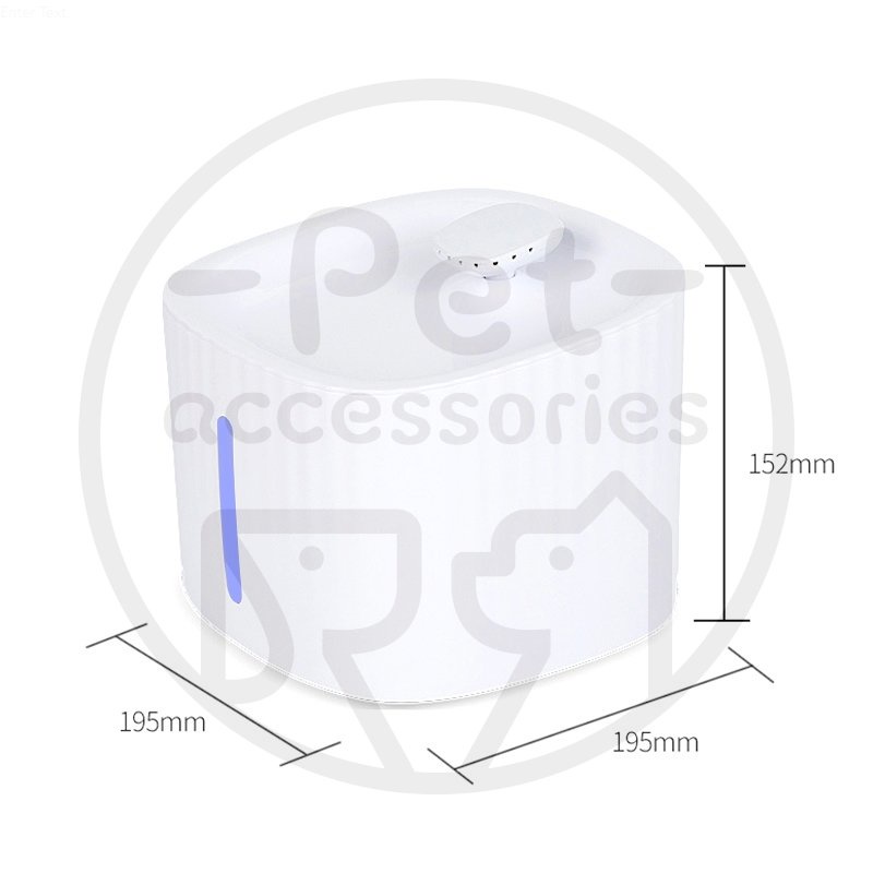 Pet Water Dispenser Tempat Minum Kucing Dispenser Kucing Otomatis 3L Water Feeder Air Mancur