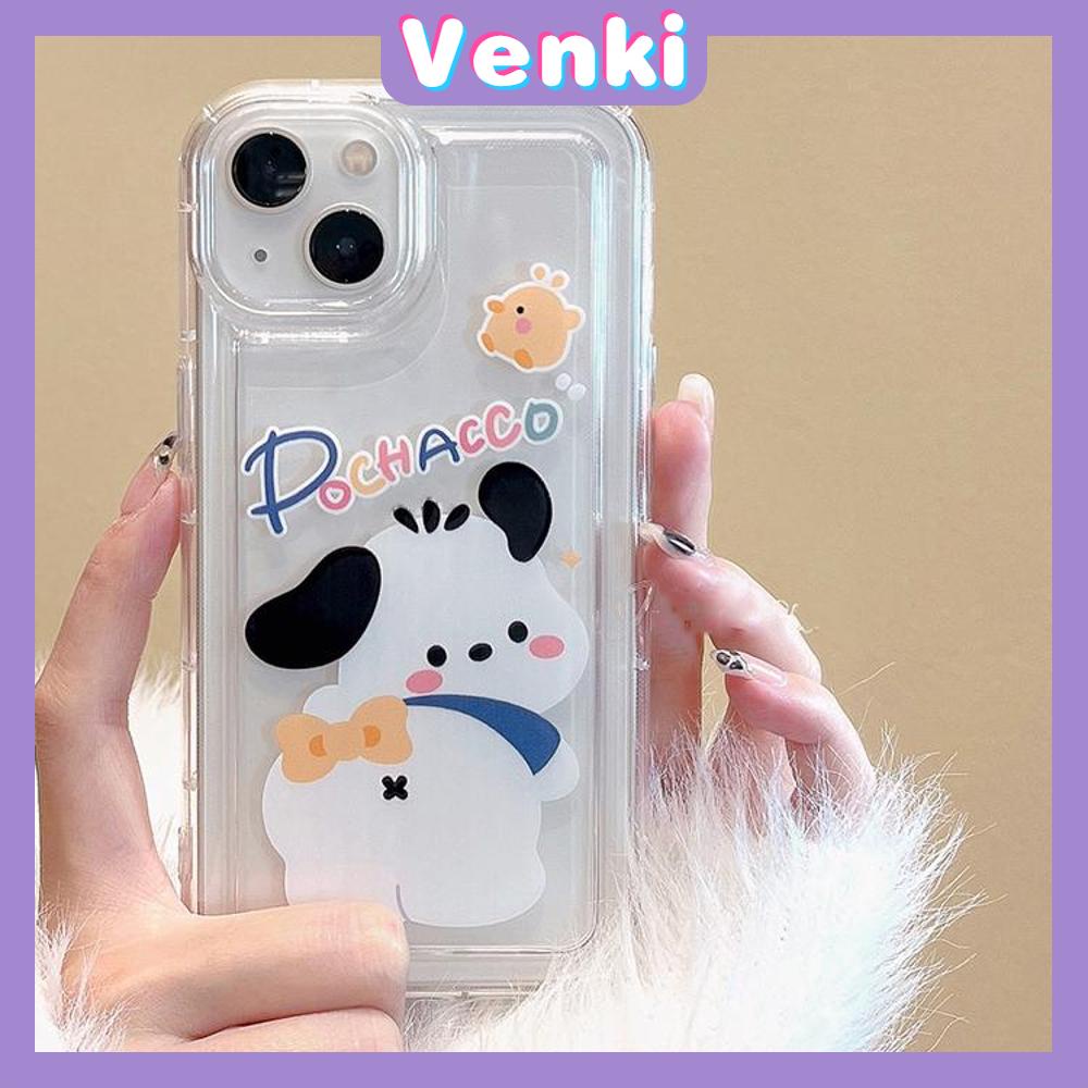 Case iPhone 14 Pro Max Soft TPU Clear Jelly Airbag Case Cute Cartoon Animals Camera Protection Shockproof For iPhone 14 13 12 11 Plus Pro Max 7 Plus X XR