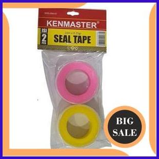 

last stok Kenmaster Seal Tape Warna 2 Pcs 10 Meter 0.25gr 1F3BZ3