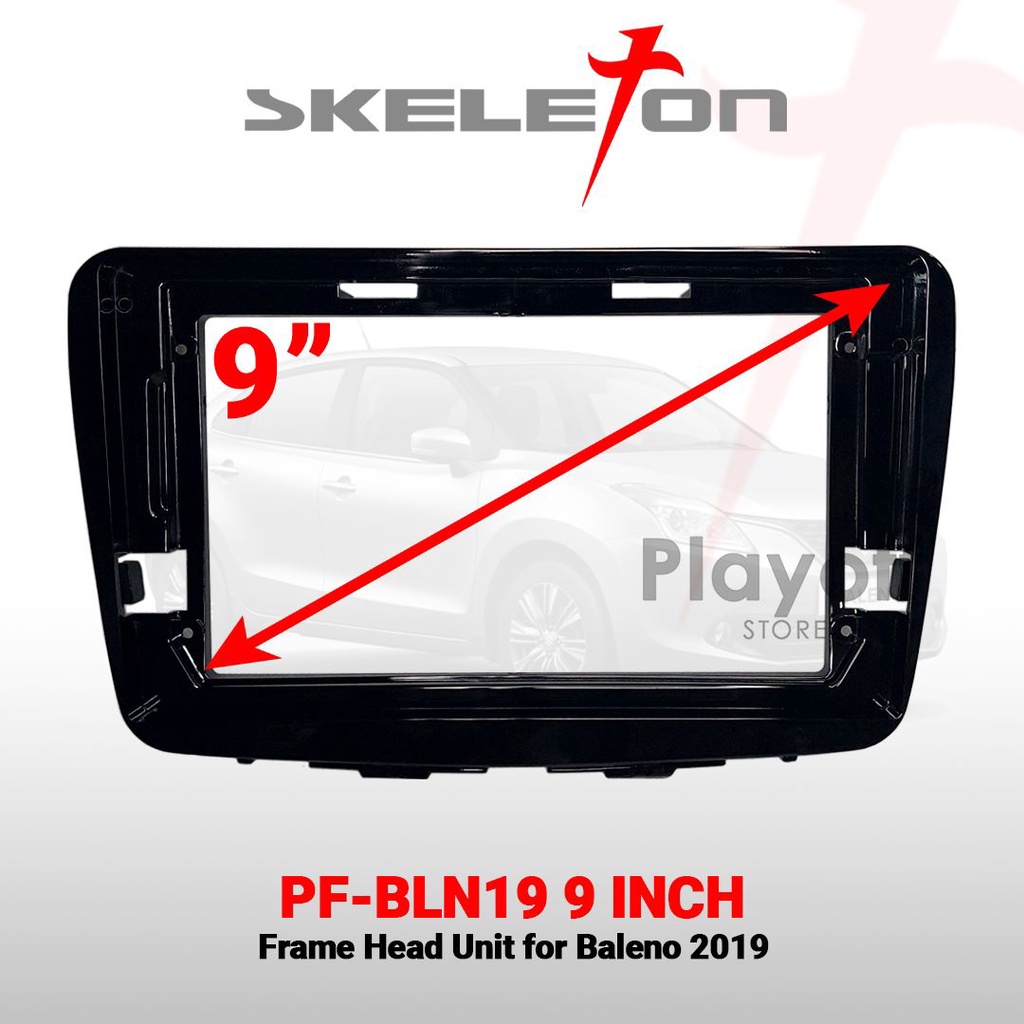 Frame Head Unit 9 Inch Mobil Baleno Frame Android Skeleton