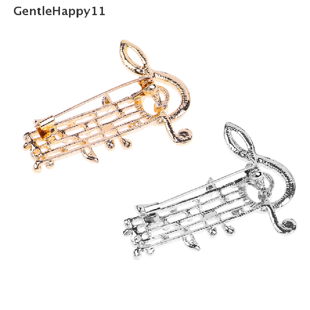 Gentlehappy Music Note Bros Enamel Pin Untuk Wanita Pria Penyanyi Pesta Perhiasan Hadiah Sweater Korsase Anti Silau Pin id