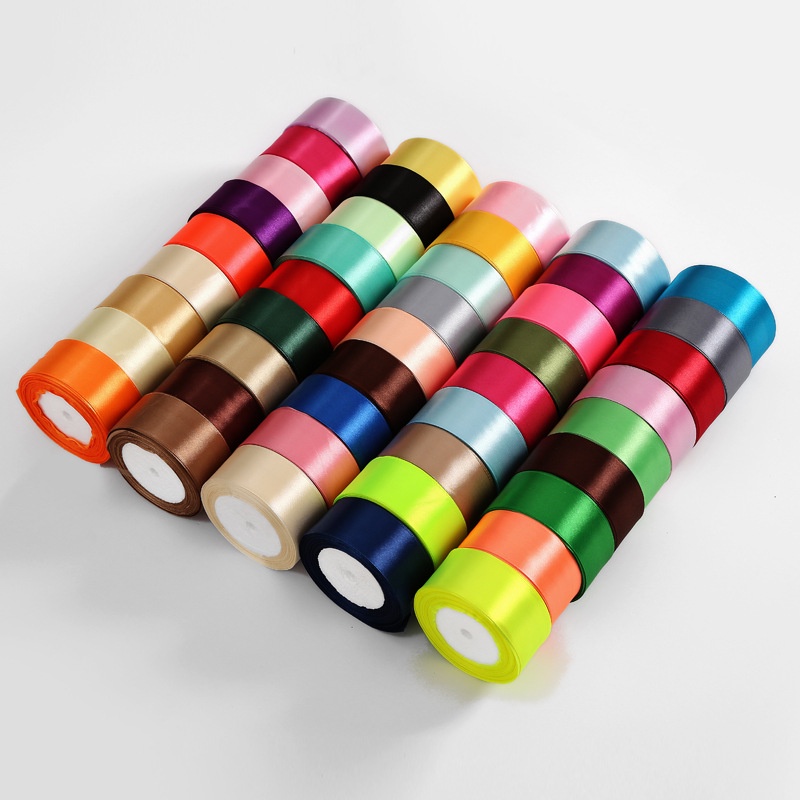 

Pita satin 4cm Per Roll / 25 Yard / 22-23 meter / Pita Buket Bunga