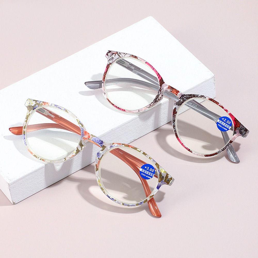 Lily Kacamata Baca Pria Wanita Elegan Pelindung Mata Vintage Ultra Ringan Frame